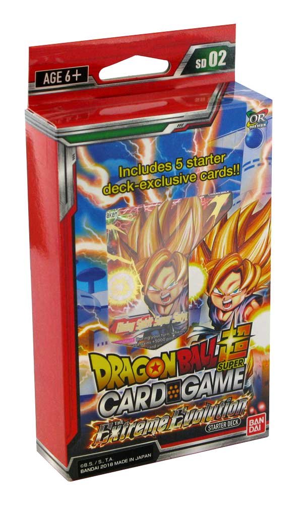 Bandai BCLDBSP7498 Dragon Ball Super Card Game: The Extreme Evolution Starter Deck, Multicoloured