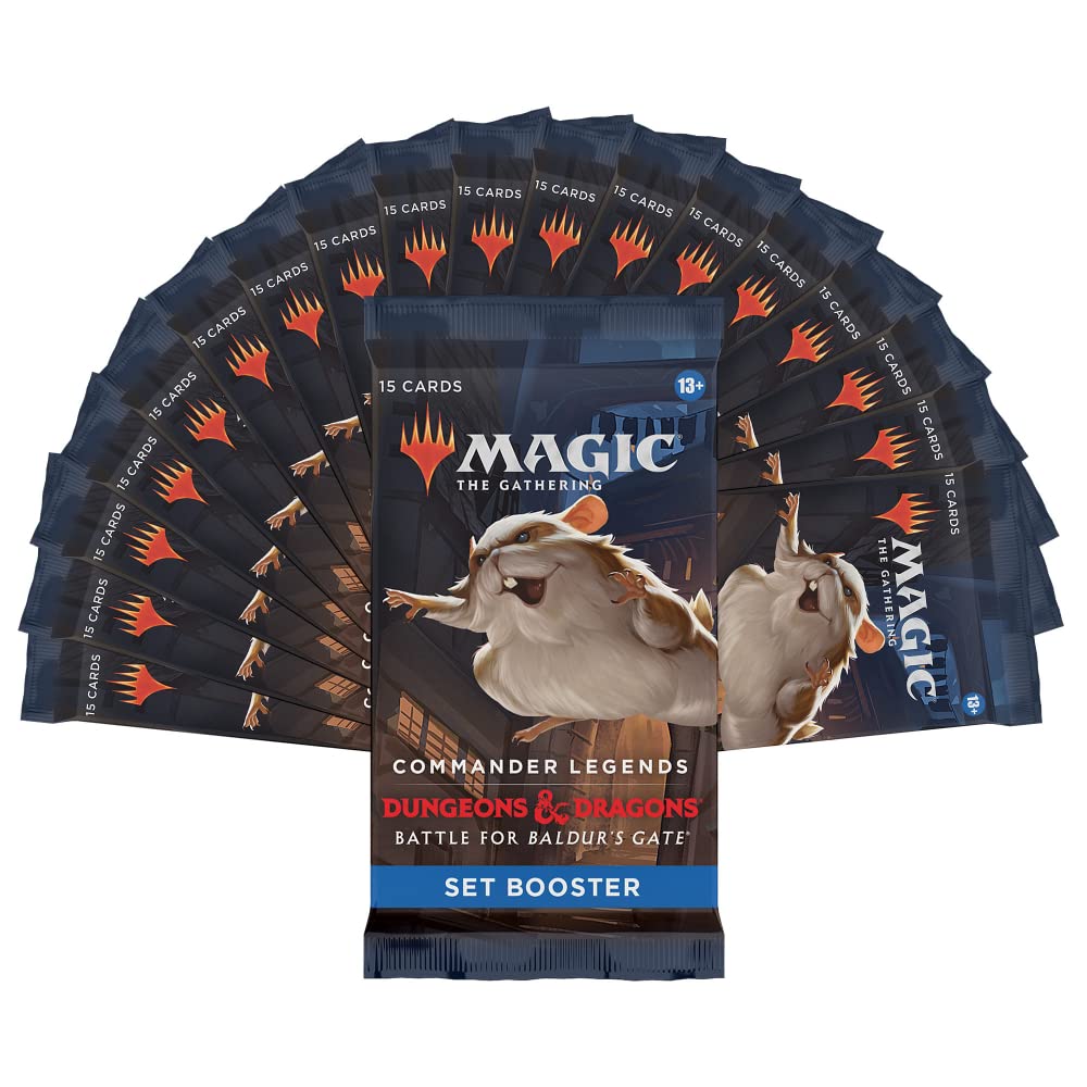 Magic: The Gathering Commander Legends: Battle for Baldur’s Gate Set Booster Box | 18 Packs (270 Magic Cards) - 6