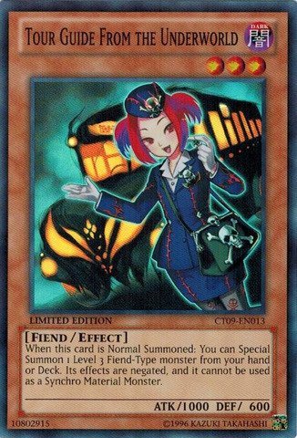 Yu-Gi-Oh! - Tour Guide From the Underworld (CT09-EN013) - 2012 Collectors Tins - Limited Edition - Super Rare by Yu-Gi-Oh!