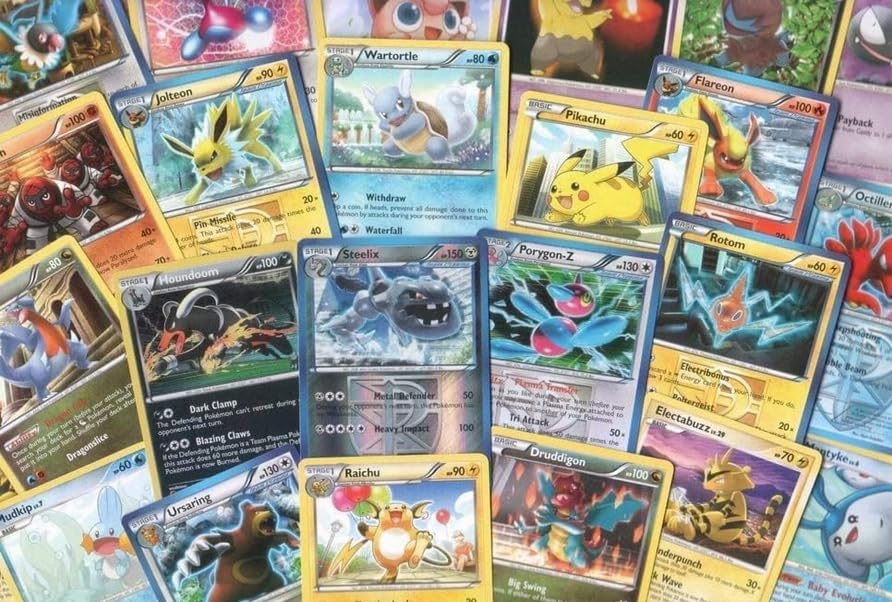 Pokemon TCG: 250 Card Lot (10 Rare + 5 Foil) - Random Card Lot - 3