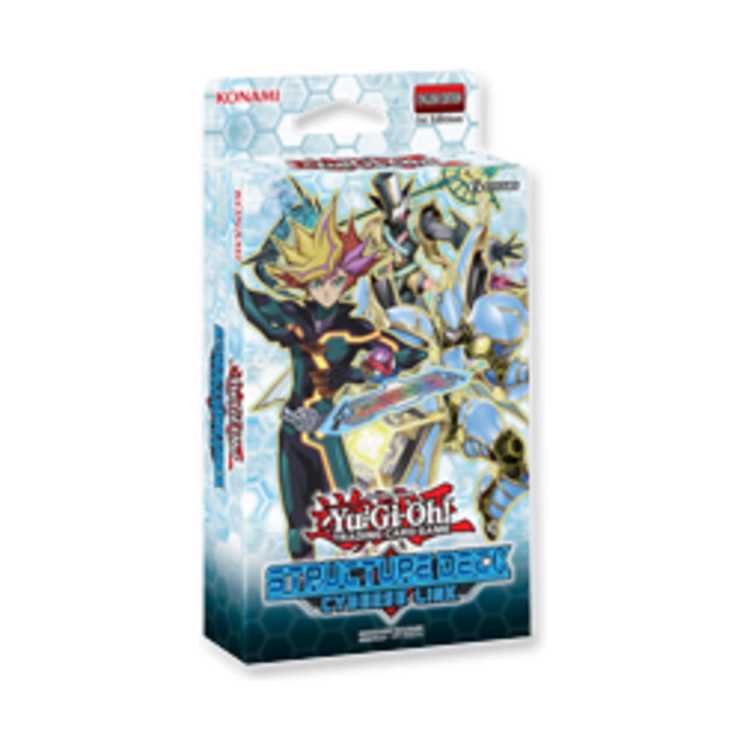 Konami KON547359 Cyberse Link Structure Deck Card, Multicoloured