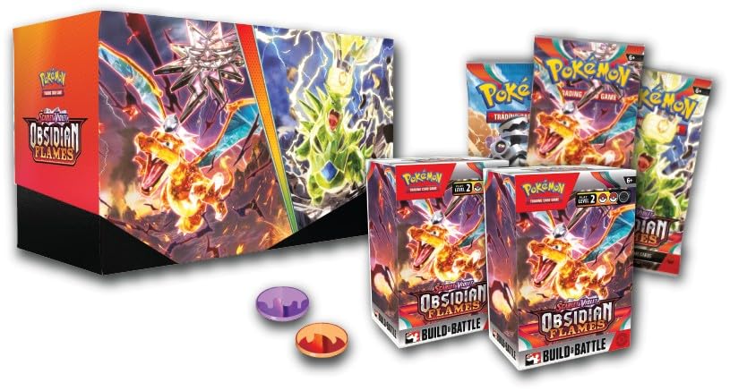 Pokemon Scarlet & Violet 3 Obsidian Flames Build & Battle Stadium - 2
