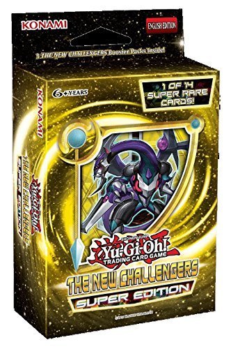 Yu-Gi-Oh! New Challengers SE Hobby Special Super Edition TCG Cards Booster Mini-Box - 3 Packs + 1 Super Rare Card - 2