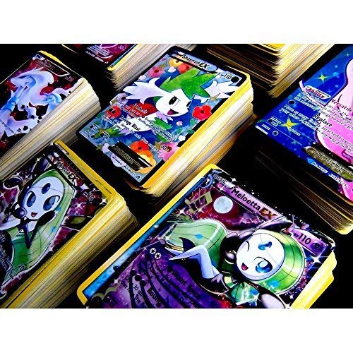 Pokemon TCG : 100 Card LOT Rare, COM/UNC, Holo & Guaranteed EX, MEGA OR Full Art, - 7