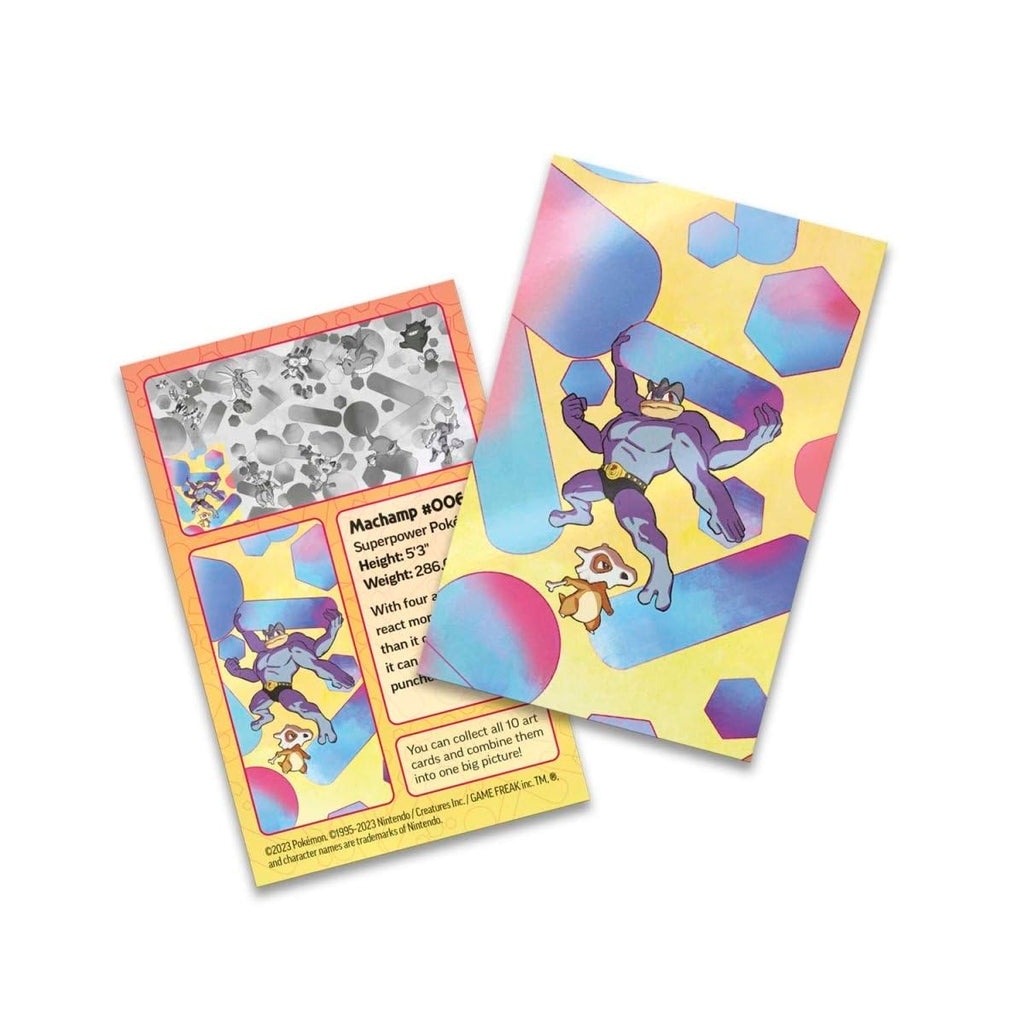 Pokémon TCG: Scarlet & Violet—151 Mini Tin – Machamp and Cubone (2 Booster Packs, 1 Coin & 1 Art Card) - 4