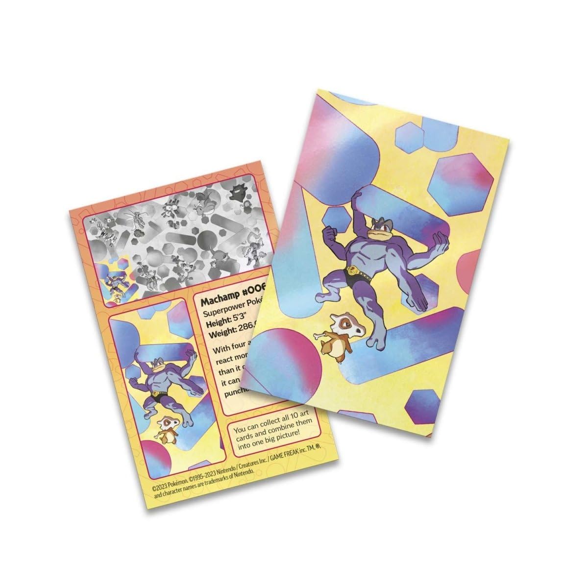 Pokémon TCG: Scarlet & Violet—151 Mini Tin – Machamp and Cubone (2 Booster Packs, 1 Coin & 1 Art Card) - 4