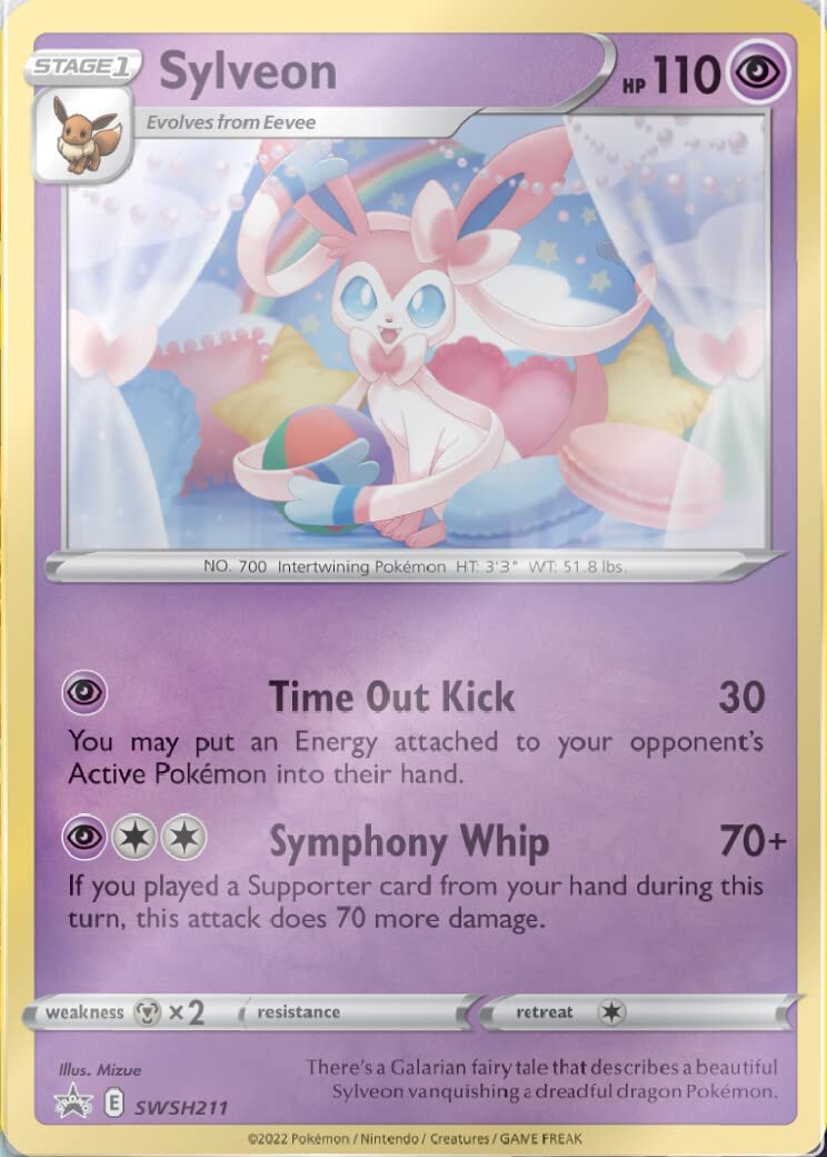 Pokemon Cards: SAS10 Astral Radiance 3pk Blister -Sylveon - 3