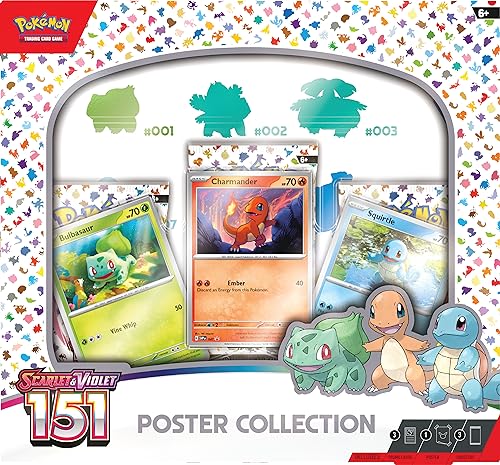 Pokemon TCG Scarlet & Violet 3.5 Pokemon 151 Poster Collection - 5