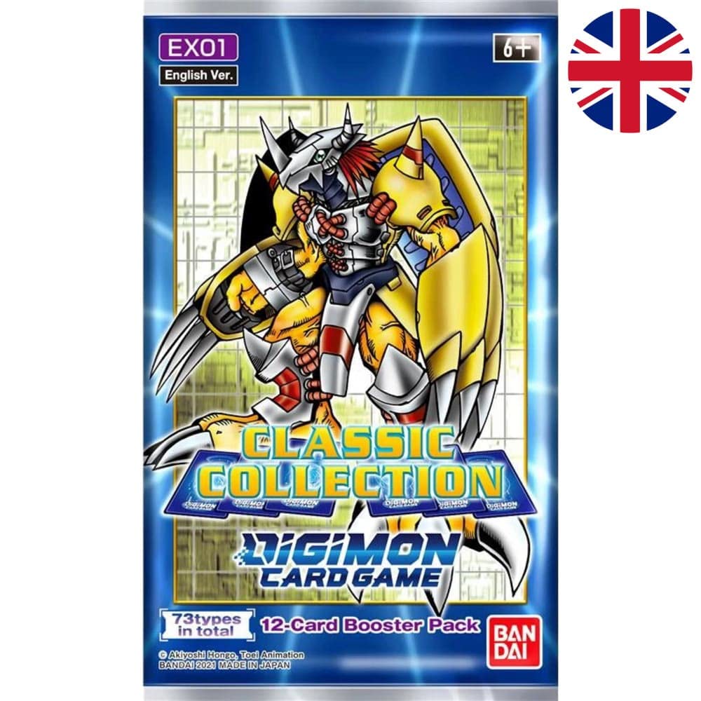 Digimon Card Game: Classic Collection EX-01 Booster Pack - 2