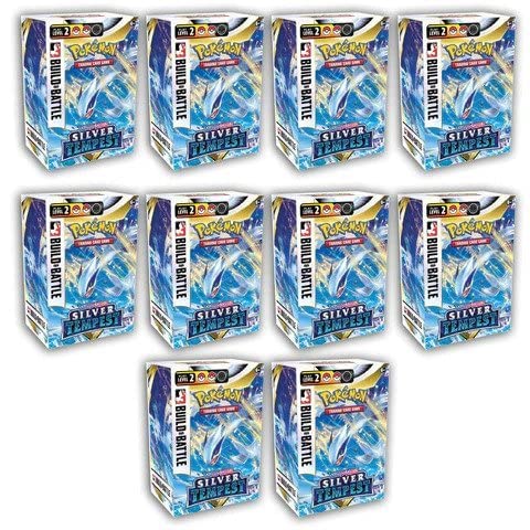 Pokemon TCG: Sword and Shield Silver Tempest Build and Battle Display (10CT Display) - 3