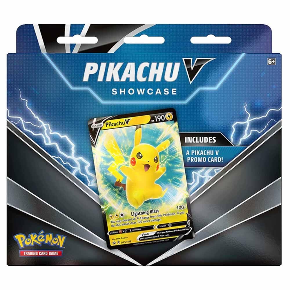 Pokémon TCG: Pikachu V Showcase Box (1 Foil Promo Card and 3 Booster Packs) - 2