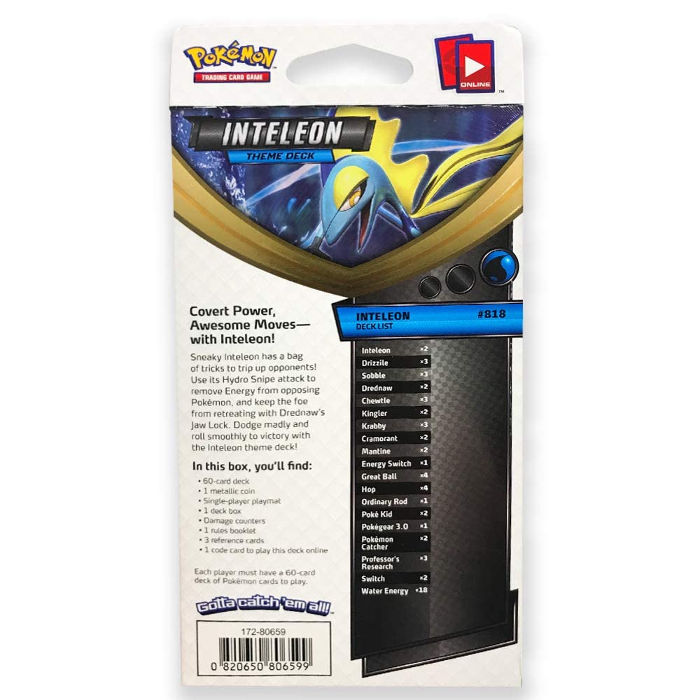 Pokemon TCG: Sword & Shield Theme Deck Featuring Inteleon - 3