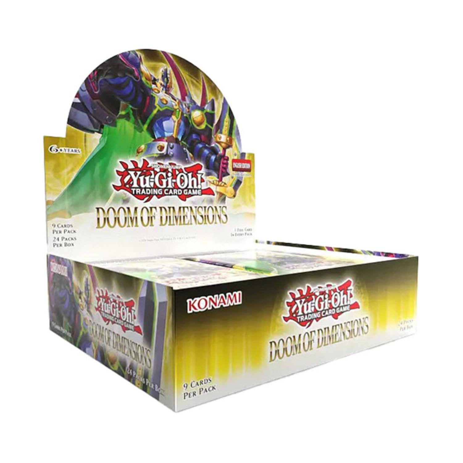 Yu-Gi-Oh! CCG: Core Booster Box: Doom of Dimensions Booster Box - 24 Packs