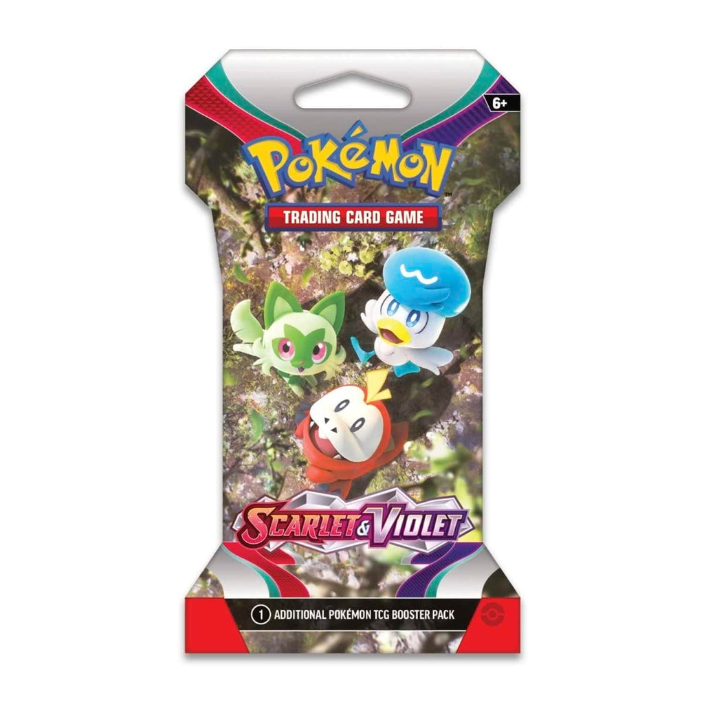 POKEMON TCG: Scarlet & Violet Sleeved Booster Packs - 8 Packs (80 Cards) - 4