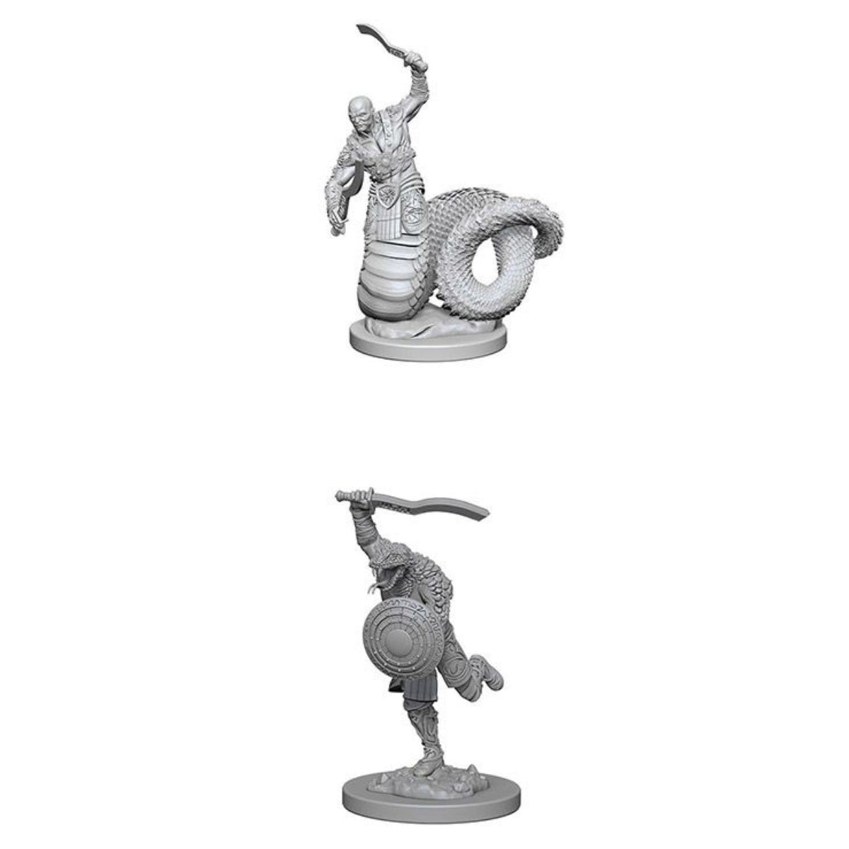 D&D Nolzurs Marvelous Unpainted Miniatures Yuan-Ti Malisons - Miniatures - 3