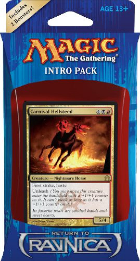 Return To Ravnica Intro Pack: Rtr Rakdos Raid Theme Deck (Includes 2 Booster Packs) - Magic the Gathering RTR: MTG: Return to Ravnica Intro Pack: Rakdos Raid Theme Deck (Includes 2 Booster Packs)