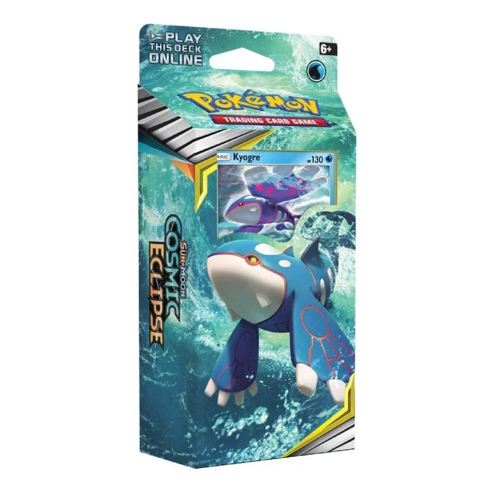 Pokémon 81596 Pokemon-Sun and Moon 12: Cosmic Eclipse-Theme Decks-Set of 2 Groudon & Kyogre - 2