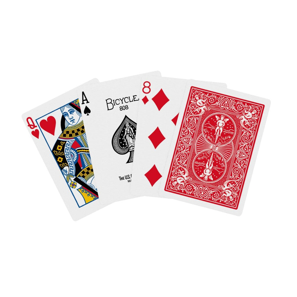 Bicycle Playing Cards 4 Pack, Standard Index Poker Size Decks in Red and Black for Poker, Blackjack, Rummy, Family Game Nights, and Classic Card Games, All Ages - 2