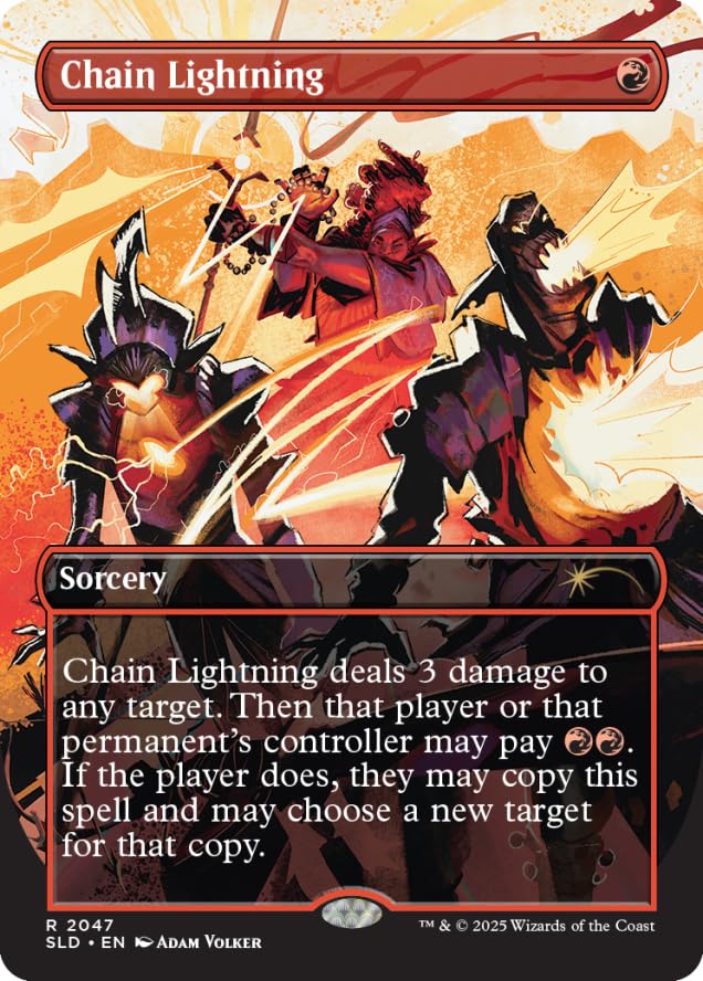 Magic the Gathering Secret Lair Everything is On Fire (Foil) - 7