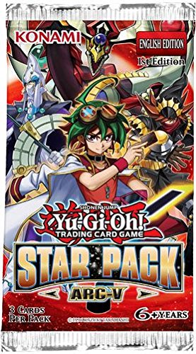 Konami YuGiOh Lot of 10 Star Pack ARC-V Booster Packs