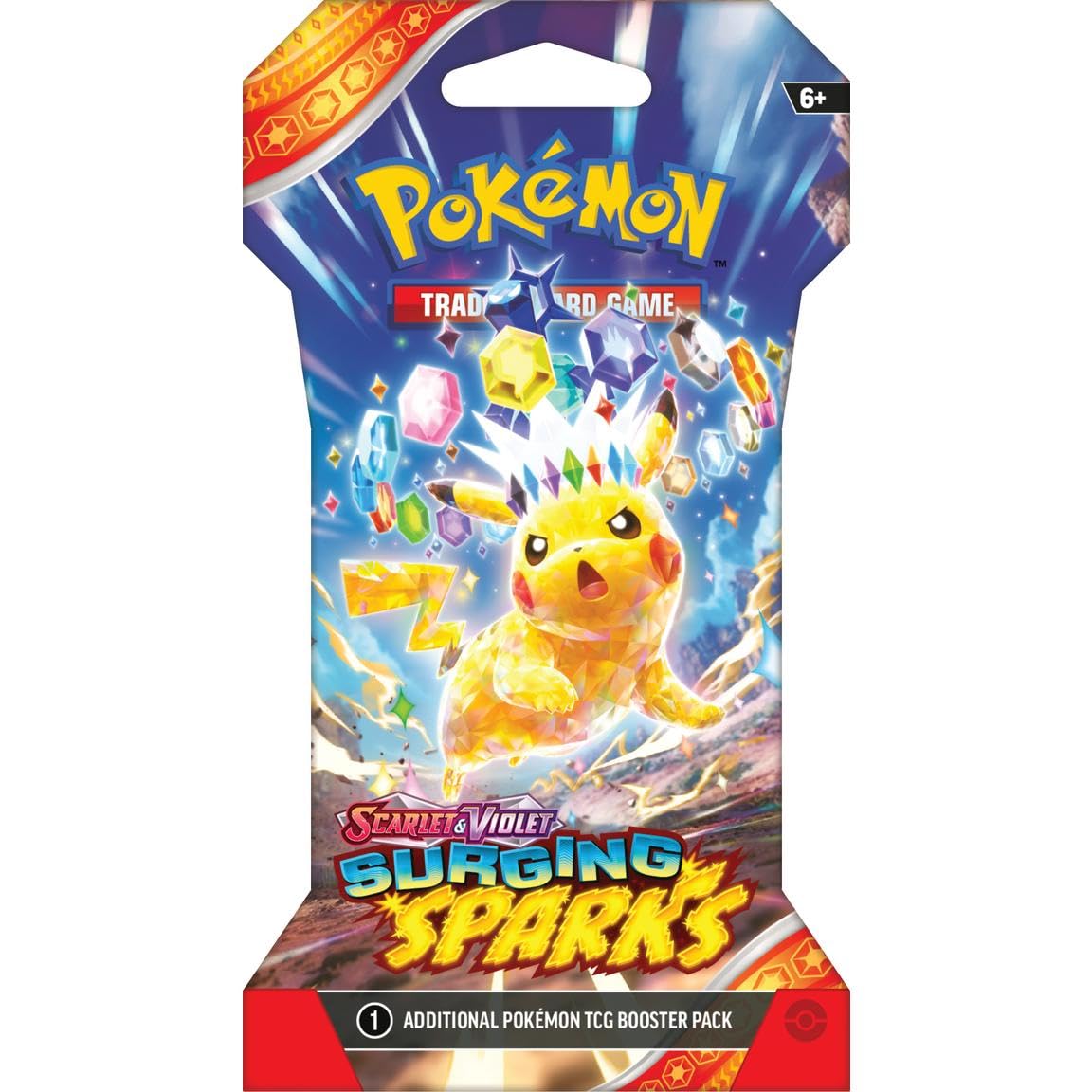Pokemon Surging Sparks Sleeved Eight (8) Booster Packs - 6