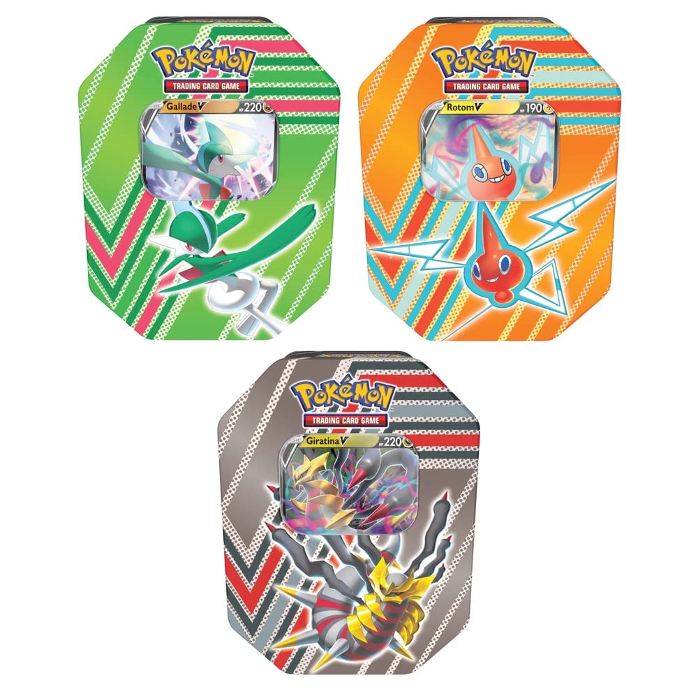Pokémon Hidden Potential Tin – Gallade V (1 Foil Card & 4 Booster Packs) - 2