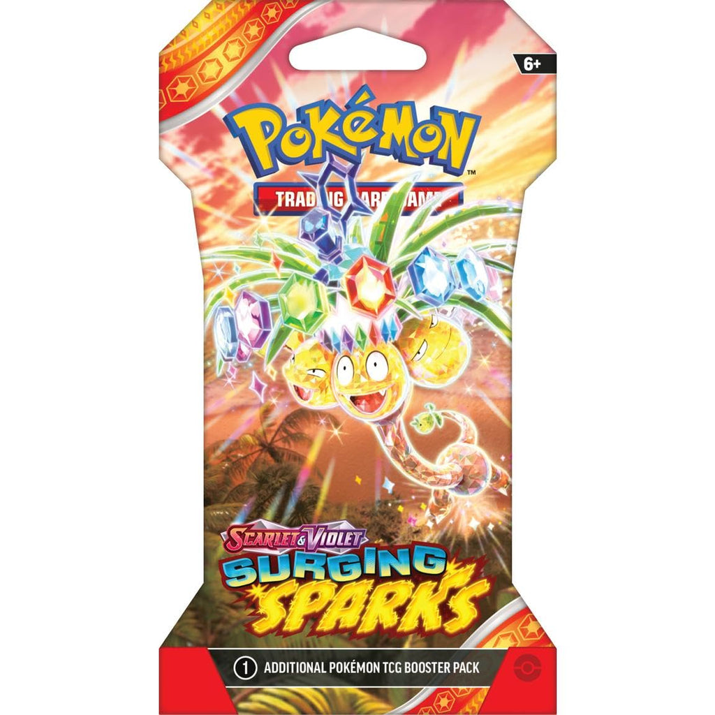 Pokemon Surging Sparks Sleeved Eight (8) Booster Packs - 5