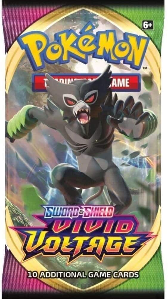 Pokemon Sword & Shield Vivid Voltage Booster Box - 36 Packs - 2