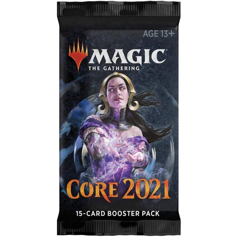 Magic The Gathering C75030000 Magic: The Gathering-2021 Core Set Draft Booster - 4
