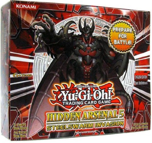 YuGiOh Yu-Gi-Oh: Hidden Arsenal 5 - Steelswarm Invasion Booster Box