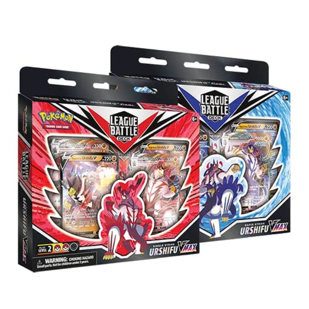 Pokemon TCG: Single Strike or Rapid Strike Urshifu VMAX League Battle Deck - 4