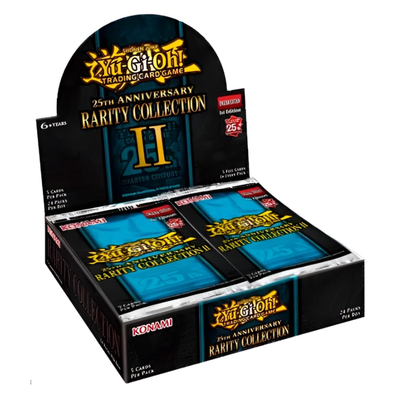 Yu-Gi-Oh! 25th Anniversary Rarity Collection II Booster Display