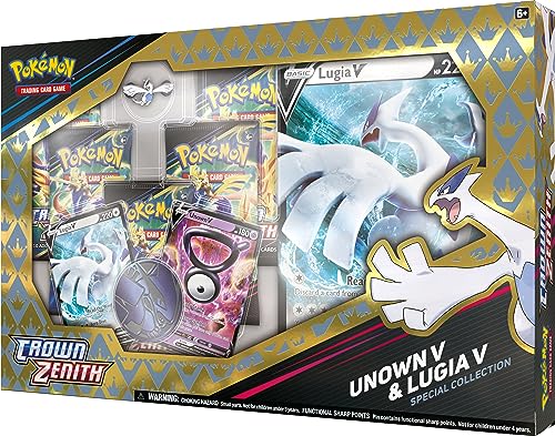 Pokemon Trading Card Game: Unown V & Lugia V Crown Zenith Box Set - 3