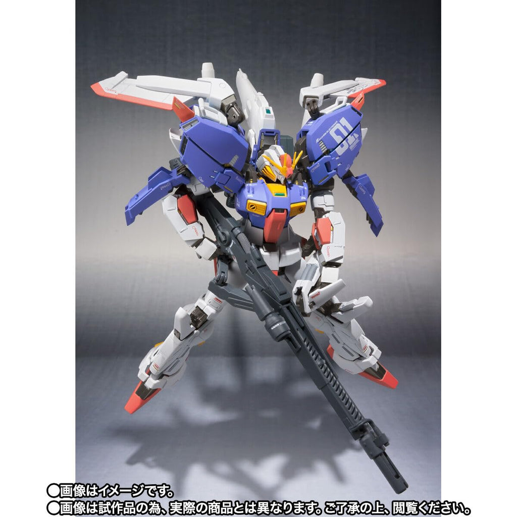 Metal Robot Spirits (Ka Signature) S Gundam Booster Unit Mounted Gundam Sentinel Painted Action Figure - 7