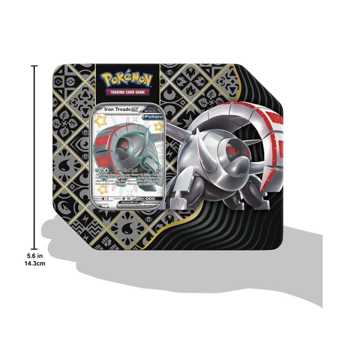 Pokemon TCG: Scarlet and Violet: PALDEAN Fates: TIN - Shiny Iron Treads - 5