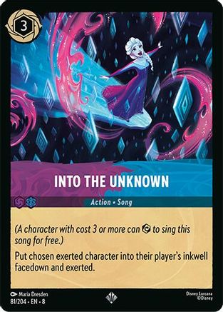 Into the Unknown (81/204) - Reign of Jafar Cold Foil - Single Cards