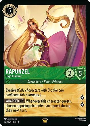 Rapunzel - High Climber (101/204) - Reign of Jafar Cold Foil - Single Cards