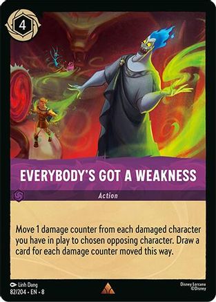 Everybody's Got A Weakness (82/204) - Reign of Jafar Cold Foil - Single Cards