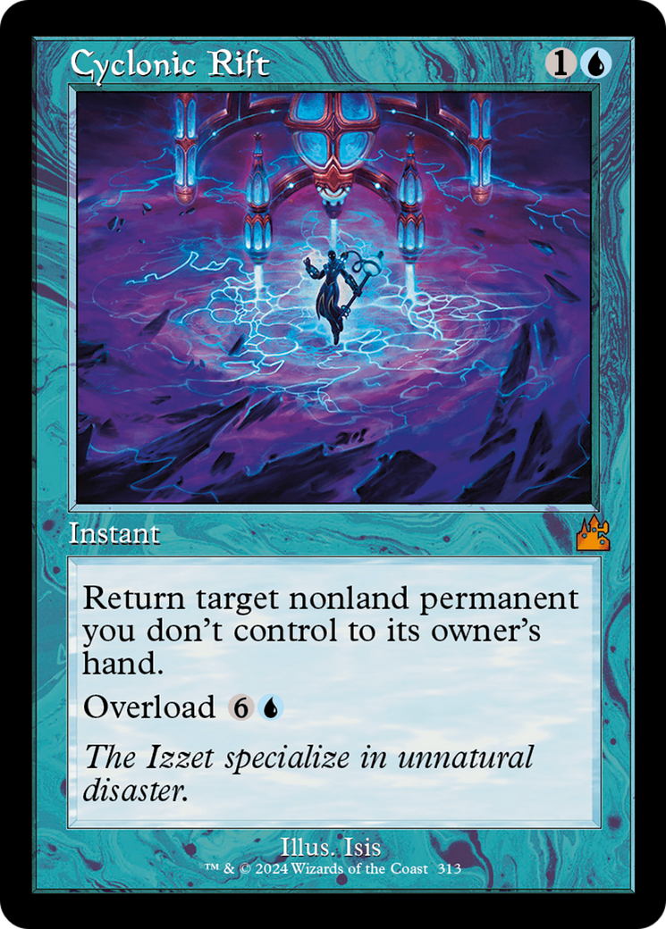 Cyclonic Rift (Retro Frame) (RVR-313) - Ravnica Remastered - Magic The Gathering - Single Cards