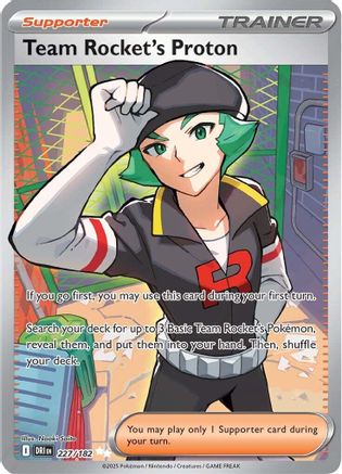 Team Rocket's Proton - 227/182 227 - SV10 Destined Rivals Holofoil - Single Cards