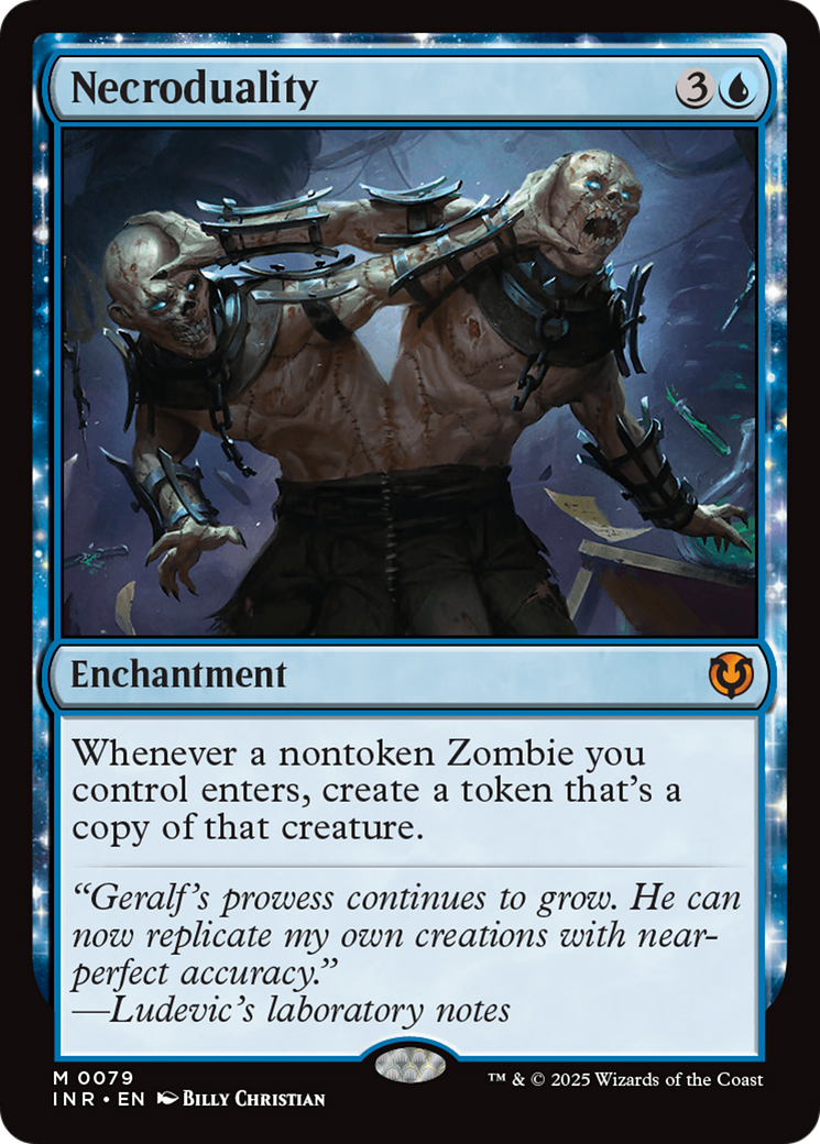 FOIL Necroduality (INR-079) - Innistrad Remastered - Magic The Gathering - Single Cards