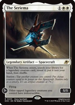 FOIL The Seriema (EOE-035) - Edge of Eternities - Magic The Gathering - Single Cards
