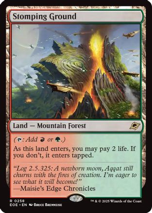 Stomping Ground (EOE-258) - Edge of Eternities - Magic The Gathering - Single Cards