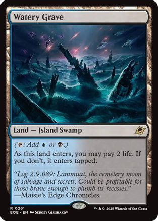 Watery Grave (EOE-261) - Edge of Eternities - Magic The Gathering - Single Cards
