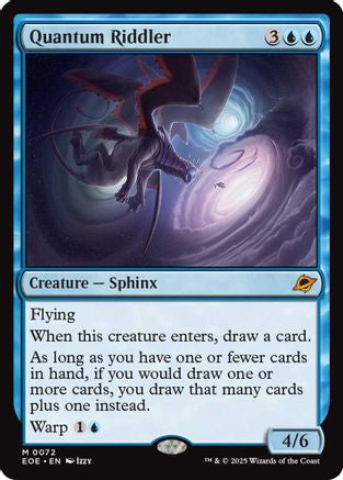FOIL Quantum Riddler (EOE-072) - Edge of Eternities - Magic The Gathering - Single Cards