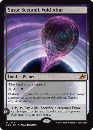 FOIL Susur Secundi, Void Altar (EOE-259) - Edge of Eternities - Magic The Gathering - Single Cards
