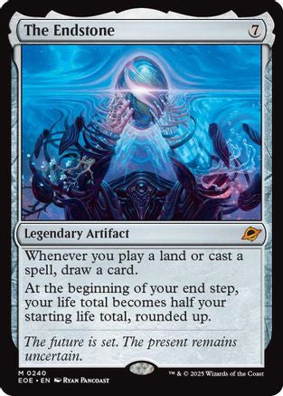 FOIL The Endstone (EOE-240) - Edge of Eternities - Magic The Gathering - Single Cards