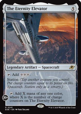 FOIL The Eternity Elevator (EOE-241) - Edge of Eternities - Magic The Gathering - Single Cards