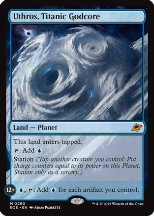 Uthros, Titanic Godcore (EOE-260) - Edge of Eternities - Magic The Gathering - Single Cards