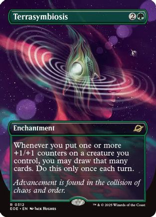 FOIL Terrasymbiosis (Borderless) (EOE-312) - Edge of Eternities - Magic The Gathering - Single Cards